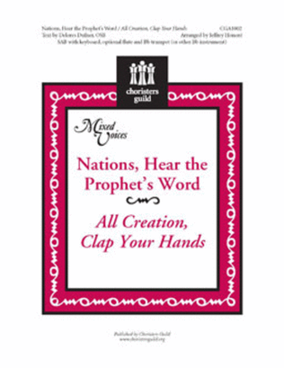 Book cover for Nations, Hear the Prophet's Word