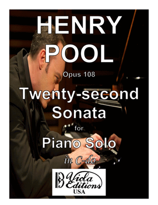 Twenty-second Sonata for Piano Solo in C-do