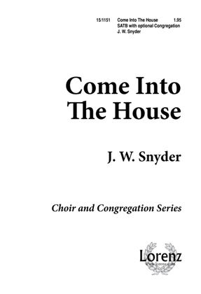 Book cover for Come into the House