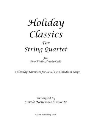 Holiday Classics for String Quartet