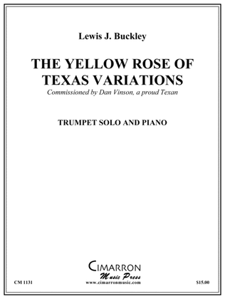 Book cover for Yellow Rose of Texas Variations