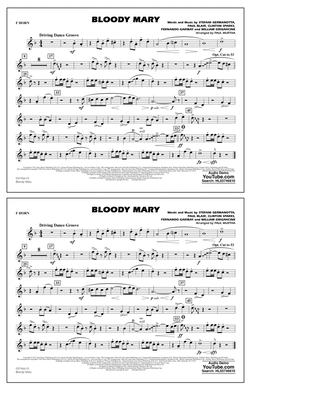 Book cover for Bloody Mary (arr. Paul Murtha) - F Horn
