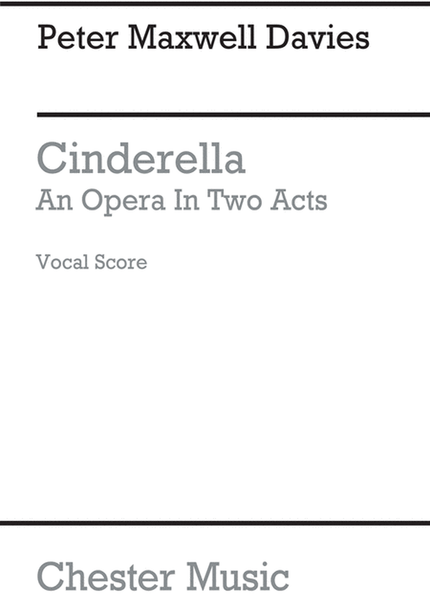 Cinderella English Text