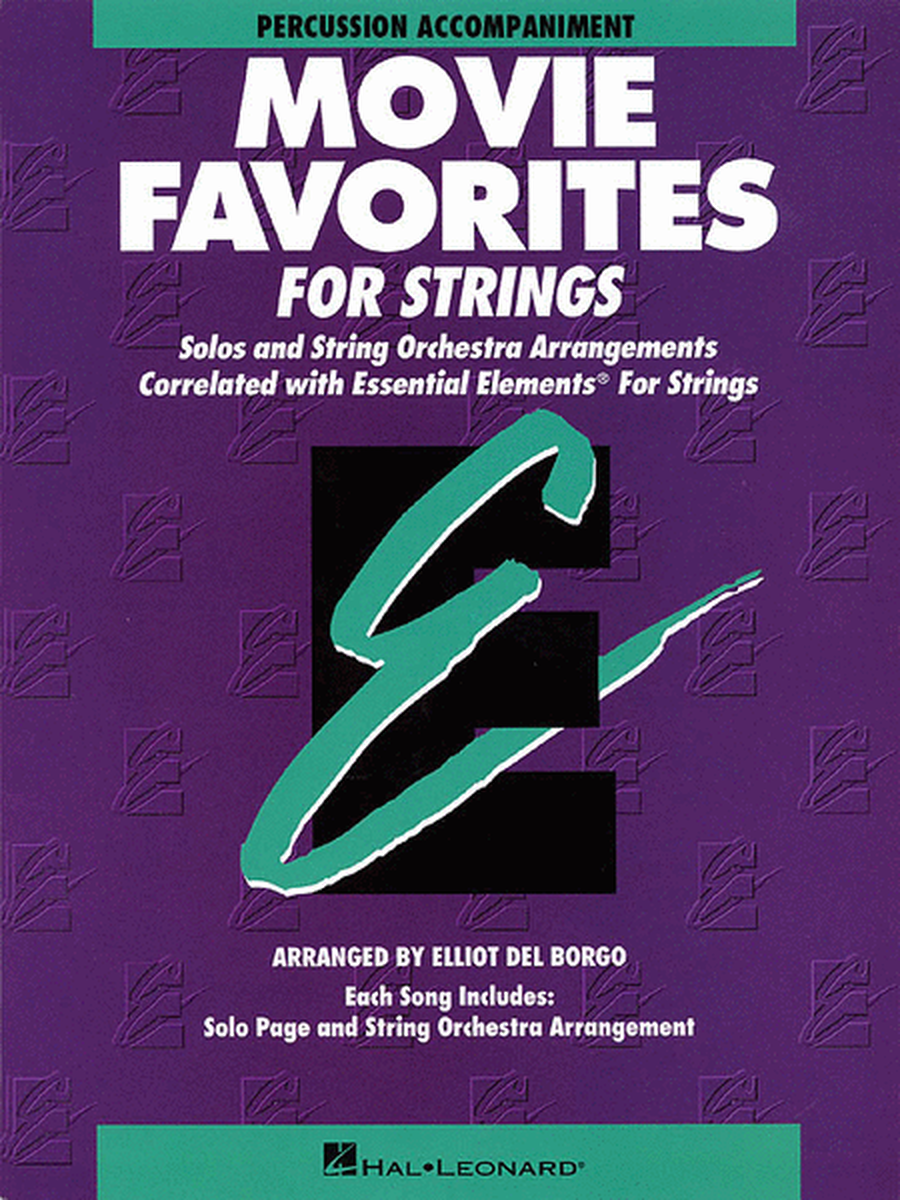 Essential Elements Movie Favorites for Strings