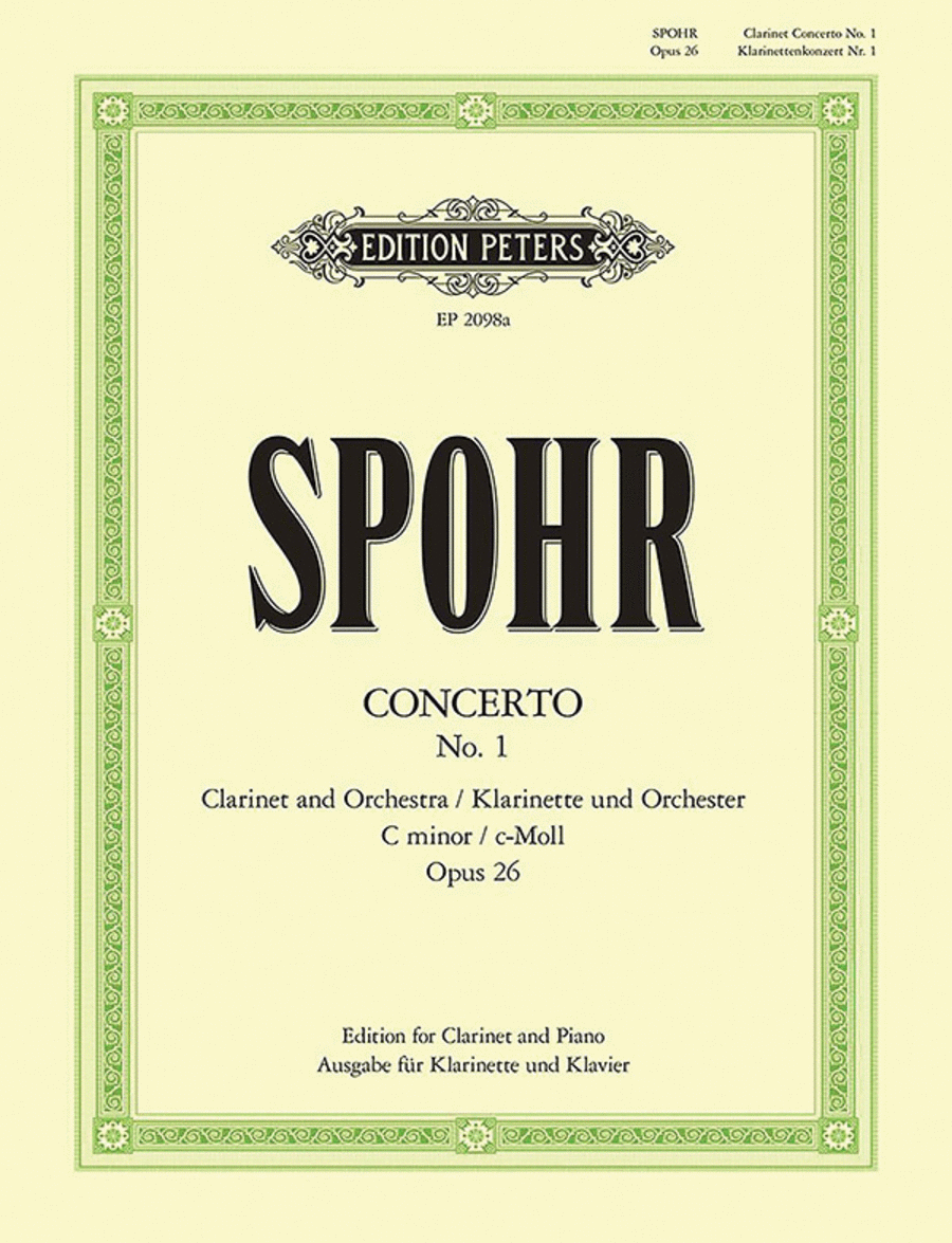 Louis Spohr: Clarinet Concerto No.1 in C minor