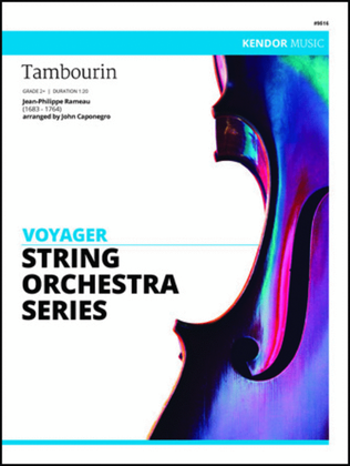Book cover for Tambourin (Full Score)