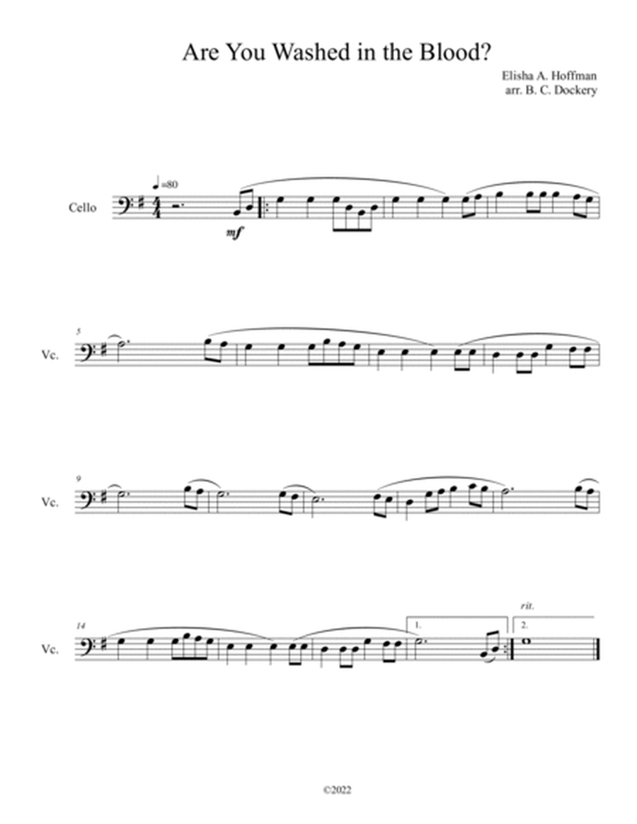 10 Easter Solos for Cello - Volume 2 image number null