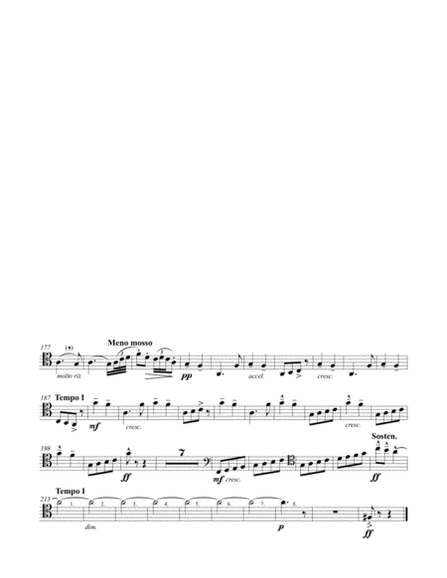 Allegro Barbaro for Trombone and Piano image number null