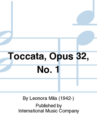 Book cover for Toccata, Opus 32, No. 1