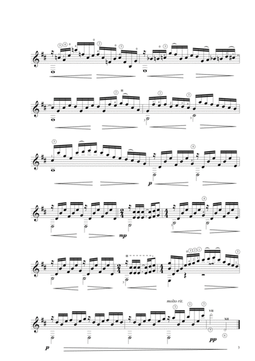 Musical Cycle "EPISODES" for solo guitar image number null