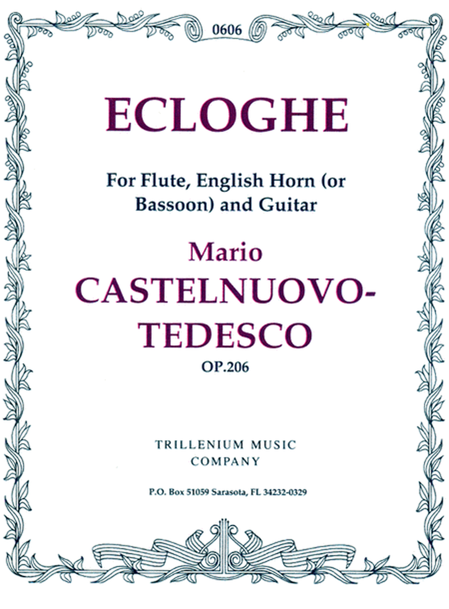 Ecloghe, Op. 206
