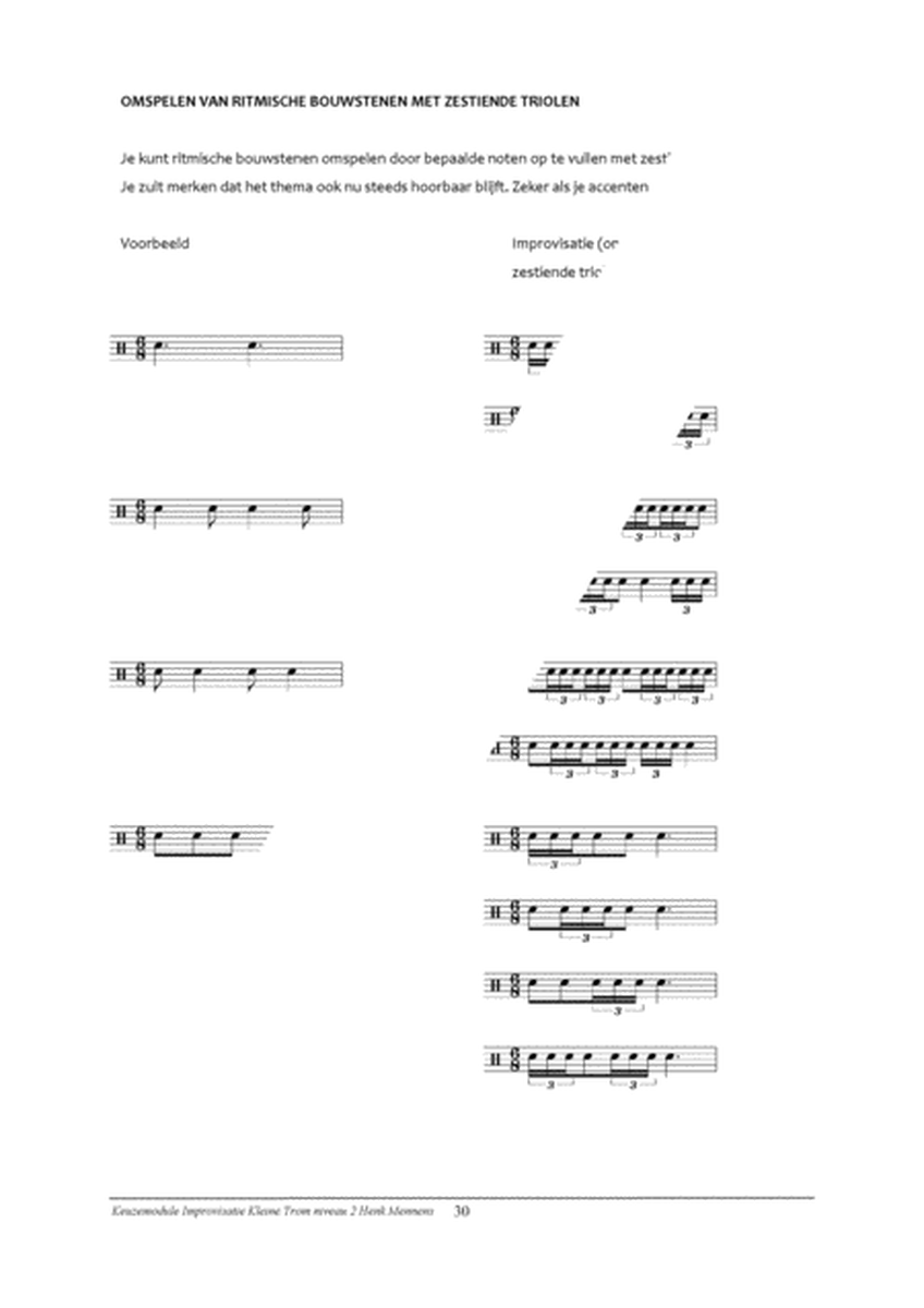 Percussion Modular: Improvisatie 2
