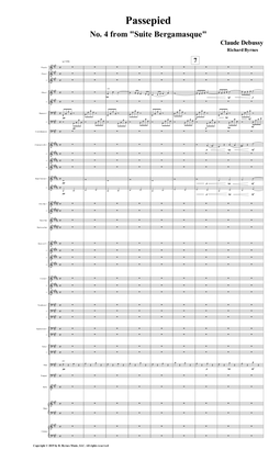 Suite Bergamasque, No. 4 Passepied (Symphonic Band)