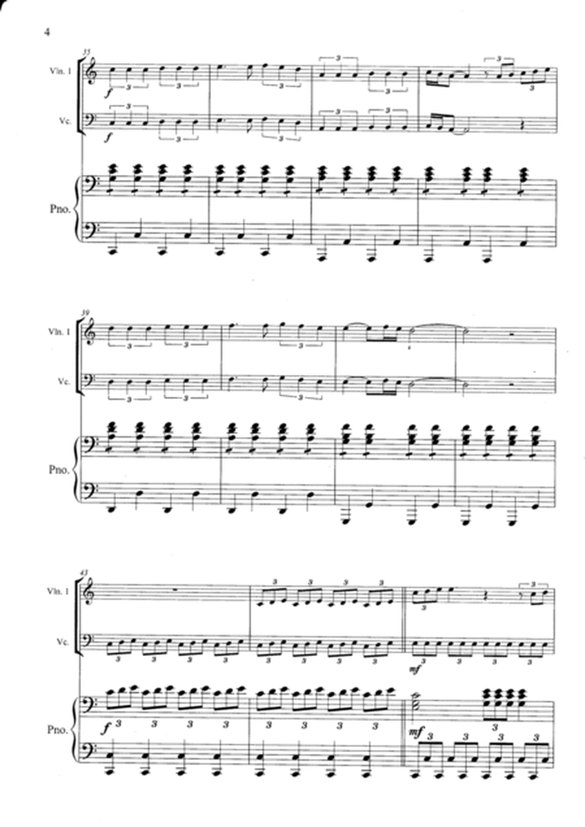 Felicità Piano Trio - Digital Sheet Music