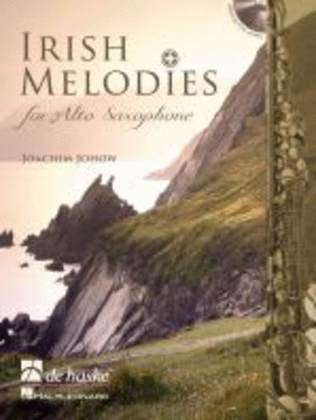Book cover for Irish Melodies for Alto Saxophone