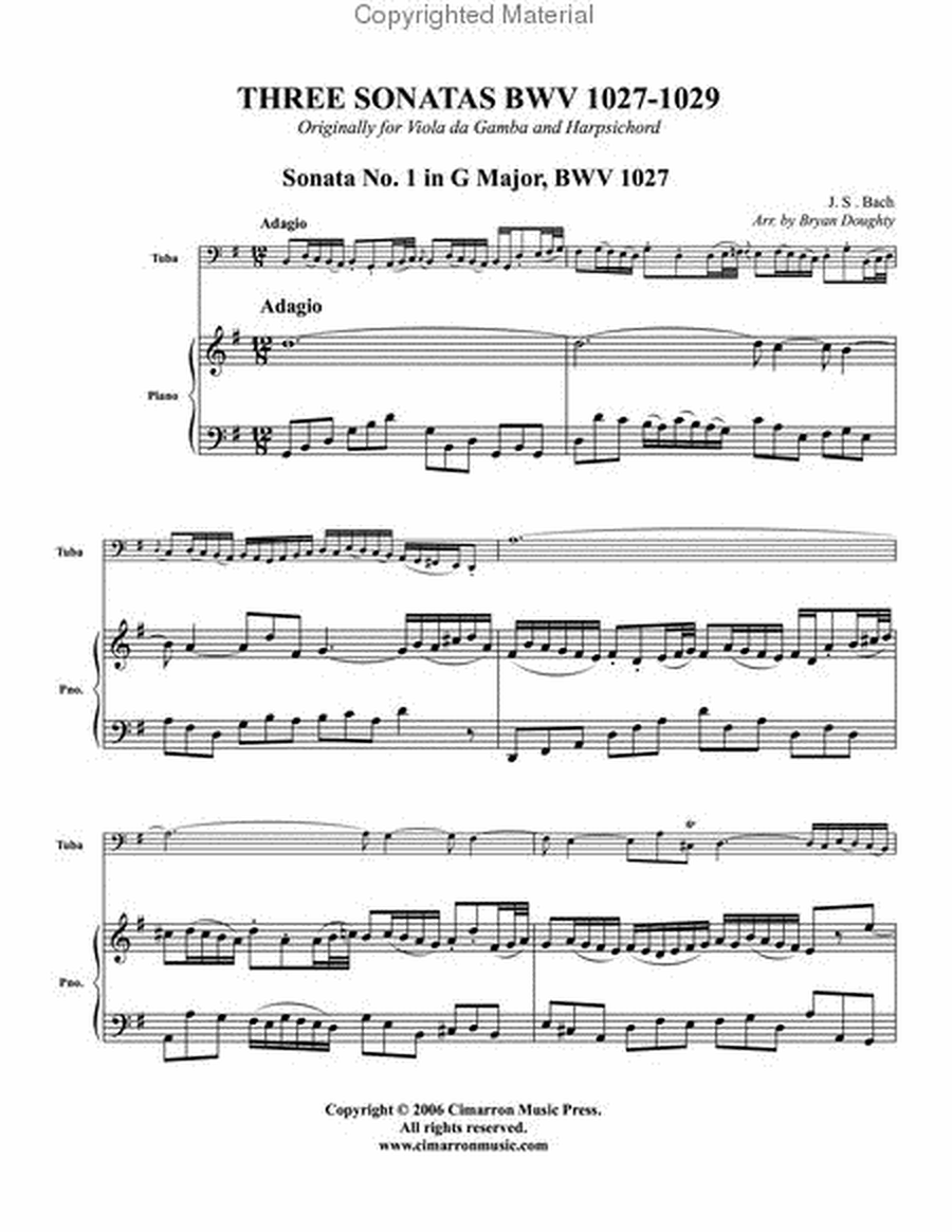 Sonata BWV 1027