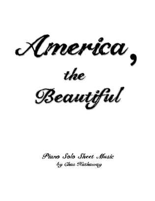 Book cover for America the Beautiful