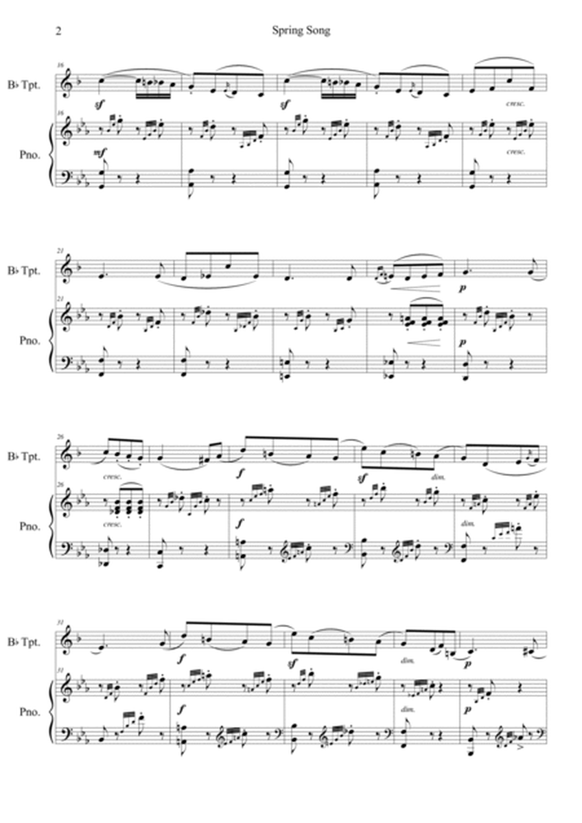 Lieder ohne Worte Op.62 No.6 in Eb image number null