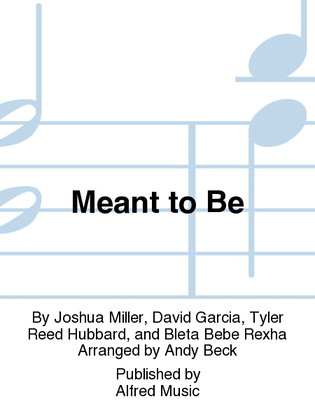 Book cover for Meant to Be