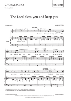 The Lord bless you and keep you