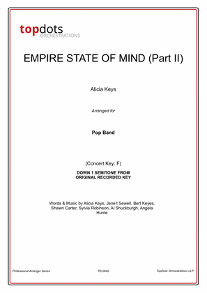 Empire State Of Mind (Part II) Broken Down