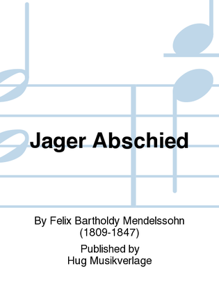 Book cover for Jager Abschied