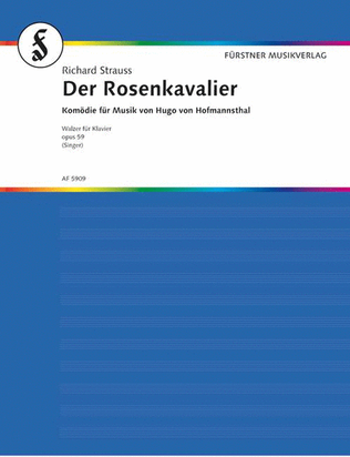 Book cover for Der Rosenkavalier