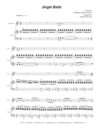 Jingle Bells (Tenor Saxophone and Piano)