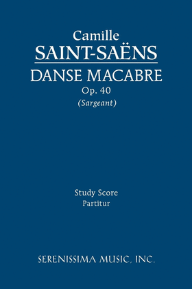 Book cover for Danse macabre, Op.40