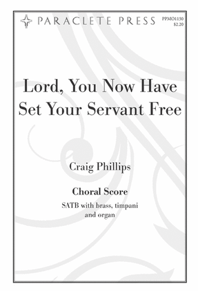Book cover for Lord, You Now Have Set Your Servant Free