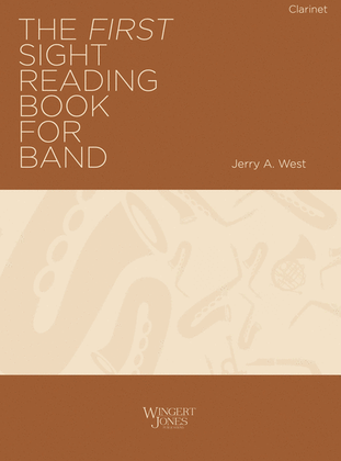 The First Sight Reading Book for Band - Clarinet