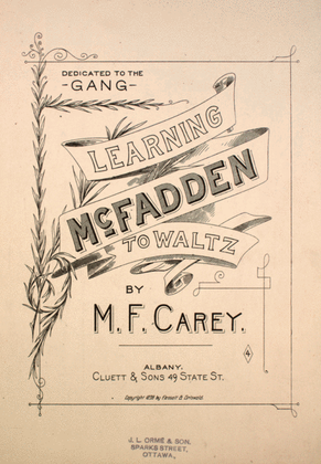 Book cover for Learning McFadden To Waltz