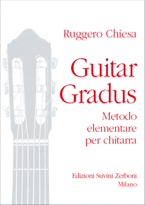 Book cover for Guitar Gradus. Metodo Elementare Per Chitarra