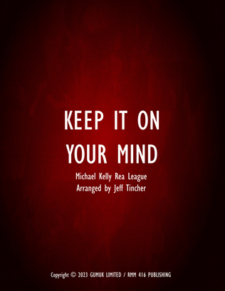 Book cover for Keep It On Your Mind