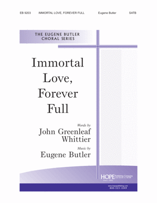 Immortal Love, Forever Full