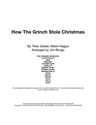 How The Grinch Stole Christmas