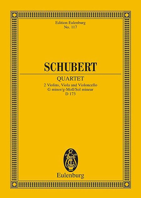 String Quartet in G Minor, D. 173