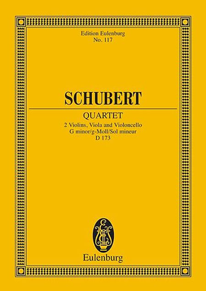 Book cover for String Quartet G Minor Op. Posth. D 173
