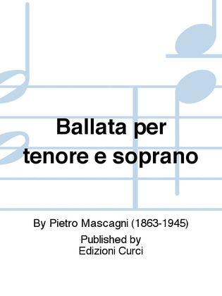 Ballata per tenore e soprano