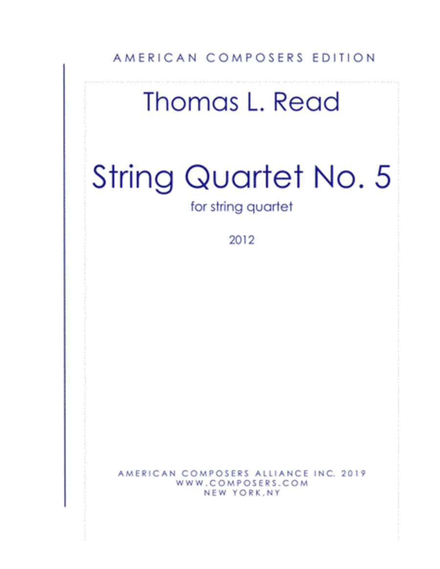 [Read] String Quartet No. 5