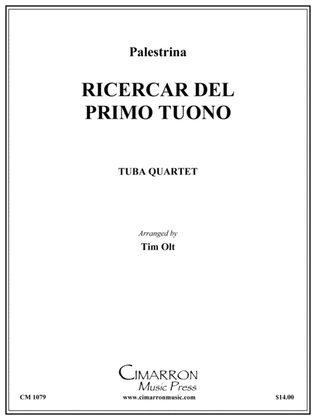 Book cover for Ricercar del primo tuono