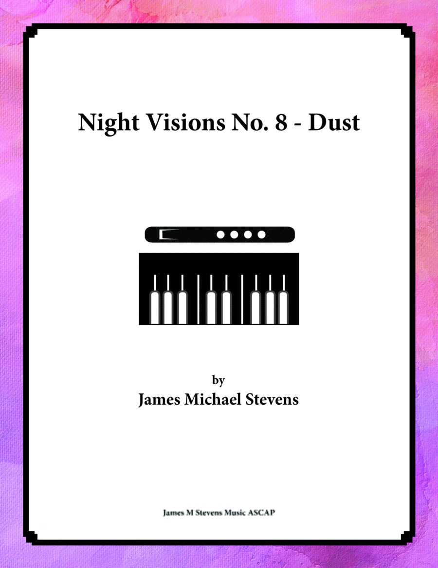 Night Visions No. 8 - Dust - Flute & Piano image number null