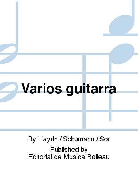 Varios guitarra