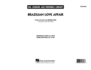Book cover for Brazilian Love Affair - Conductor Score (Full Score)