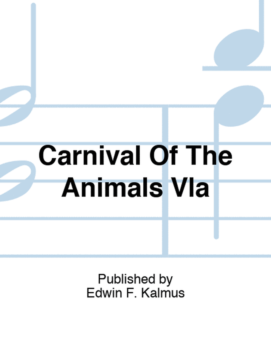 Carnival Of The Animals Vla