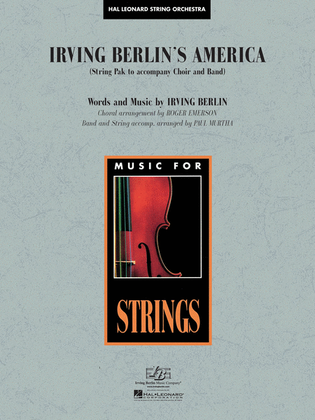 Book cover for Irving Berlin's America (Medley)