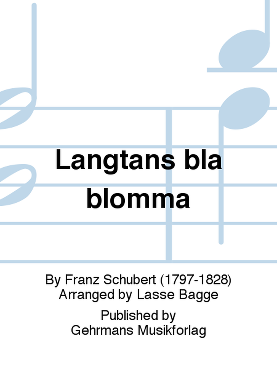 Langtans bla blomma