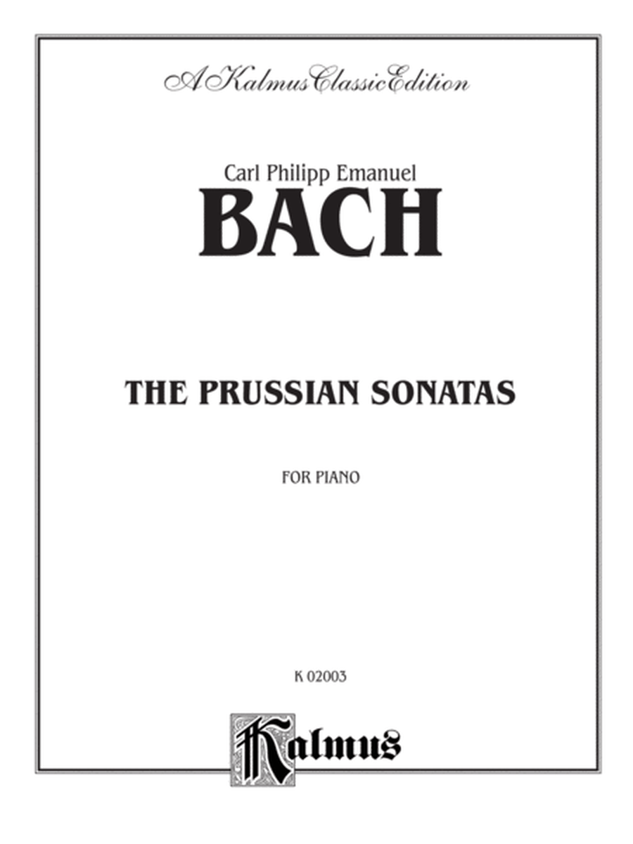 The Prussian Sonatas -- Nos. 1-6