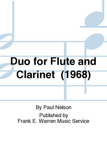 Duo for Flute and Clarinet  (1968)