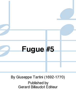 Book cover for Fugue No. 5